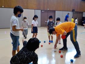 ボッチャ体験（わくわく子ども体験室・南畑公民館）9