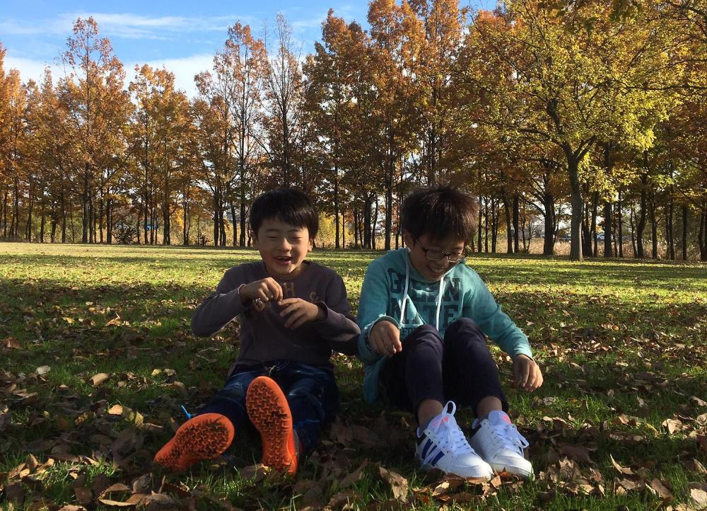 びん沼自然公園　11月　広大な自然の中で、それぞれが思い思いの過ごし方が出来るびん沼自然公園が大好きです。（渡邉さん（市内在住）撮影）