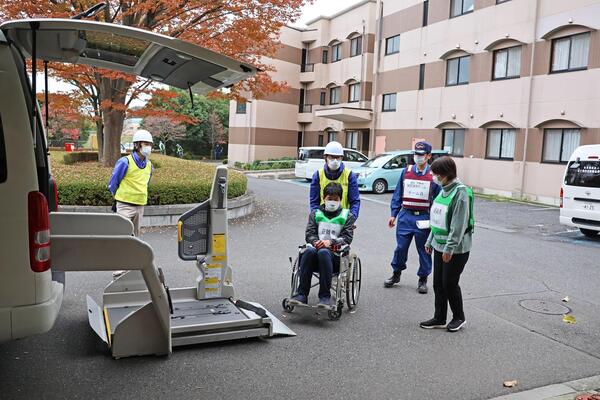 福祉避難所訓練の様子6