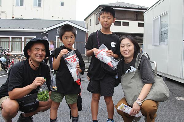 来場したご家族