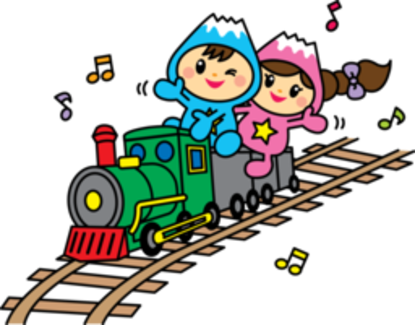 ミニ鉄道ふわっぴーのイラスト画像